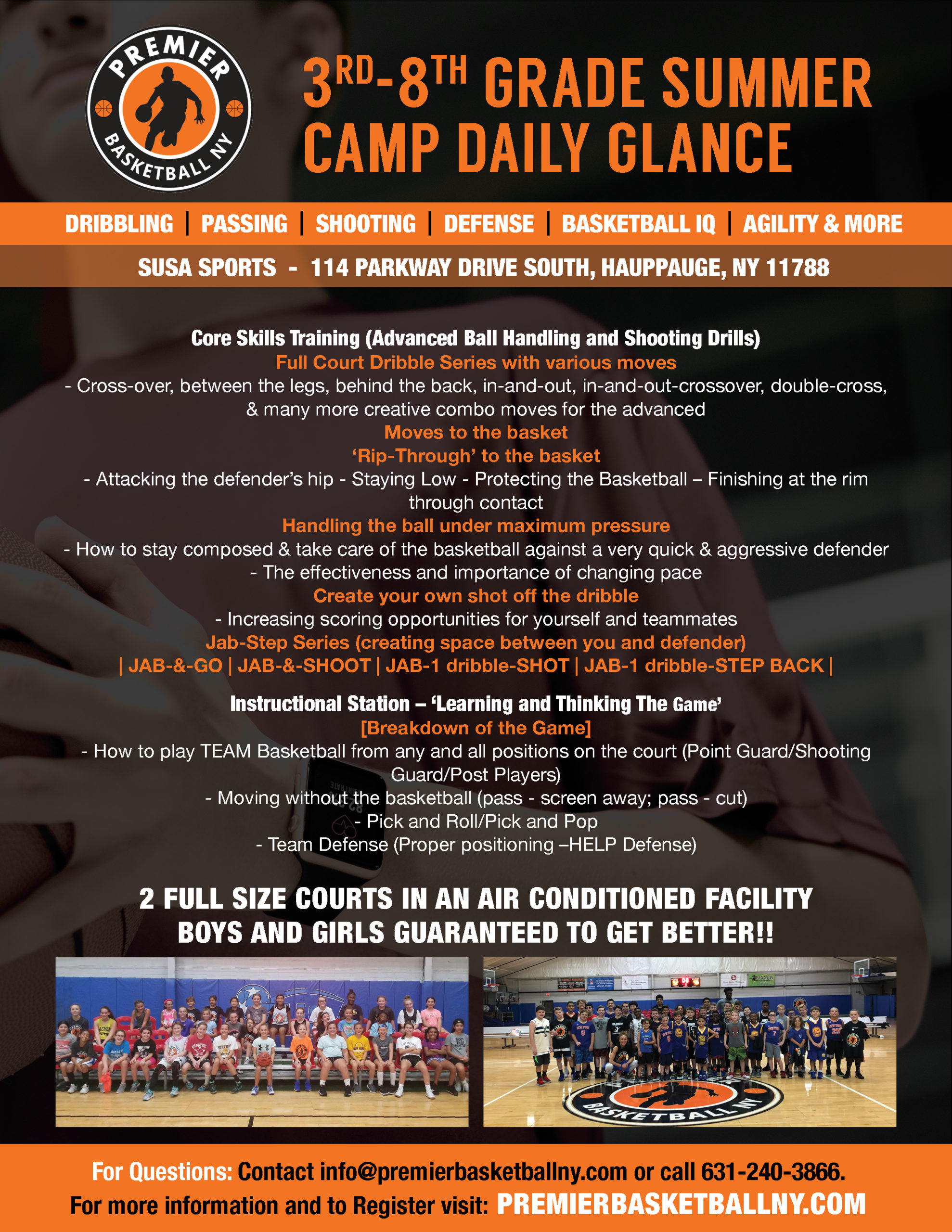 Long Island Premier Basketball Camps - Premier Basketball